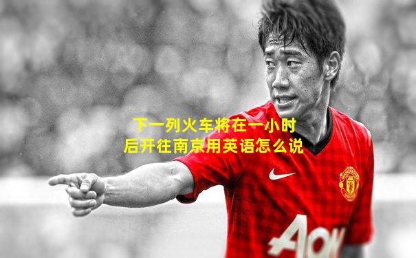 下一列火车将在一小时后开往南京用英语怎么说