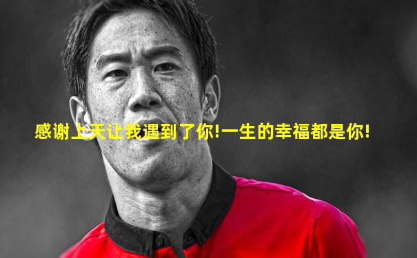 感谢上天让我遇到了你!一生的幸福都是你!